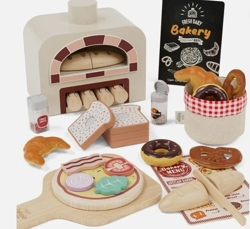 Pizza brot ofen holzspielzeug - pizza,