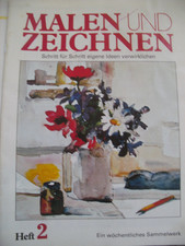 Zeitschrift  "MALEN UND ZEICHNEN"  Heft 2       (MAGAZINE - Draw It! Paint It!)