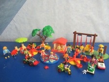 Riesiger Spielplatz v Geräte Haus massig Figuren Zubehör zu 5564 Playmobil 7487