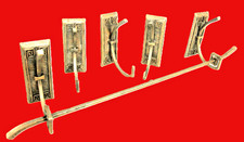 Haushalt Regal "Haken-Leiste DESIGNER" stabil-METALL-Stab L:67cm+3 Haken 15x6cm