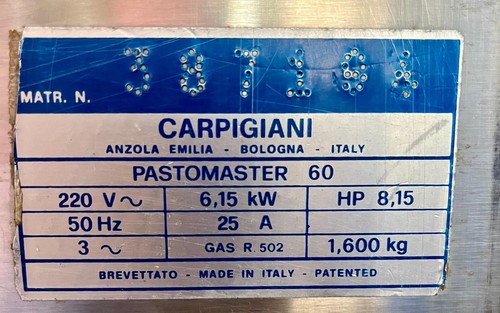 Carpigiani pasteurisierer - carpigiani,