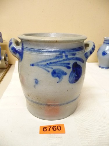 6760 alter steingut topf - ,