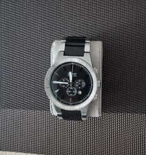 Esprit Herrenuhr, Schwarz/Silber, Chronograph, guter Zustand
