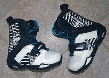 Nitro Barrage QLS Youth Kids Snowboard Boots Gr. 35,5 Schnee Sport Stiefel bunt