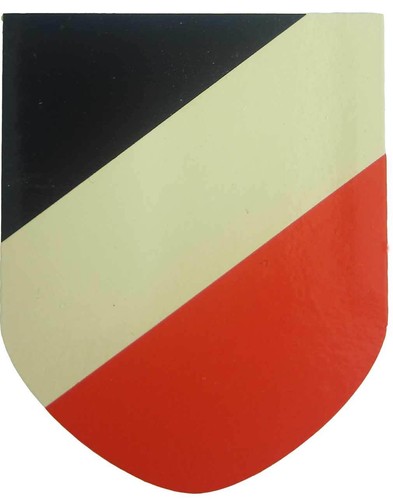 Ww2 german helmet decal - german,