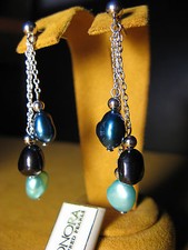 HONORA SCHMUCK PERLE PFAU