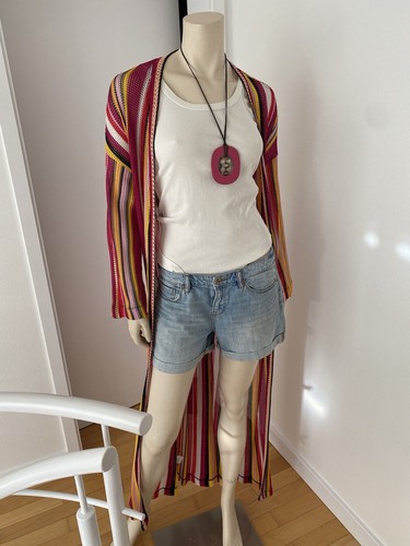 Original strickmantel mit - original,