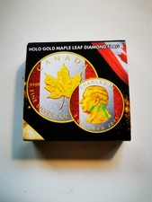 HOLO GOLD MAPLE LEAF DIAMOND