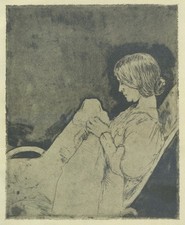 Emil Nolde - Junge Frau -