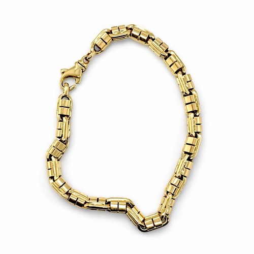 Gelbgold armband kette - gelbgold,