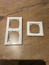 Gira Rahme E2 Reinweiß Glänzend System 55 / 1x 1-fach + 2x 2-fach Rahmen