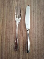 Messer und Gabel, WMF, Augsburger Faden, Cromargan, insgesamt 2 Sets vorhanden