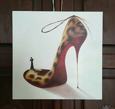 Inna Panasenko - Kunstdruck Bild auf Holz - Stiletto - High Heels