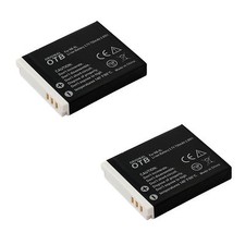 2x Akku für Canon PowerShot D10 Powershot D20 Powershot D30 Powershot S200