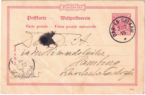 Deutsch ostafrika pf - deutsch, 10