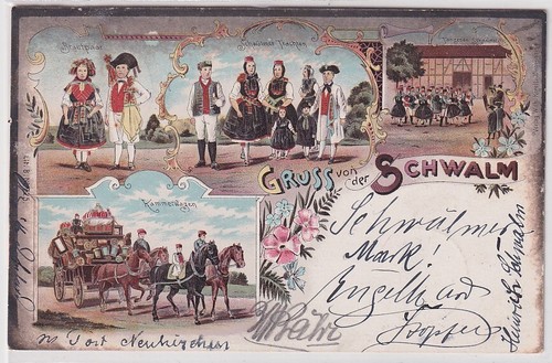 36115 lithografie gruss aus - lithografie,