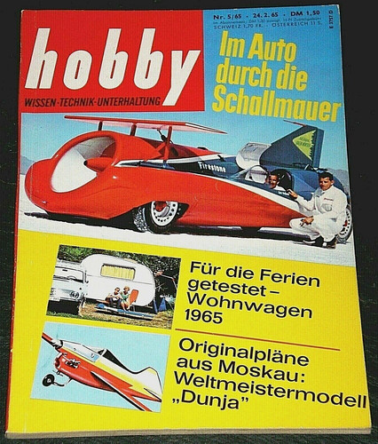 Hobby test wohnwagen - hobby, 05/65