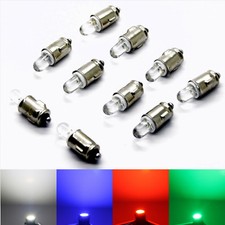 10x LED BA7S - 12V 6V weiß blau rot grün Tacho Beleuchtung Lampe Cockpit Sockel