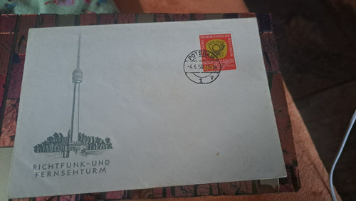 Ddr brief 1959 richtfunk - ddr,