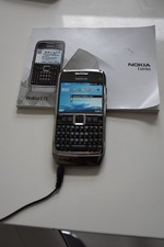Nokia  E71 - Grau/Alu (Ohne Simlock) Smartphone in Top-Zustand und Originalbox!