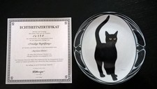 6 Wandteller Auf leisen Pfoten Ottlinger Sevelen Hans Rüttimann Katzen Katze