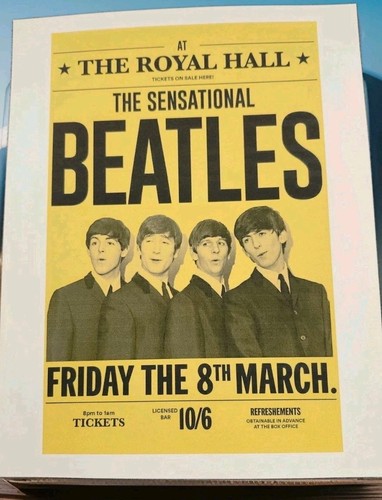 The beatles poster - the,