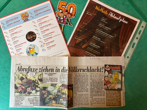Mosaik flyer jahre abrafaxe - jahre,
