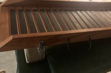 Massivholz Hunderampe 120x30cm