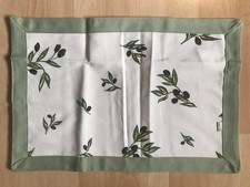 8 x Tischsets / Platzsets Stoff bedruckt Mediterran je 33 x 48 cm