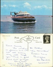 Ansichtskarte  S.R.N.6. Hovercraft Luftkissenboot Luftkissenfahrzeug 1970