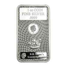 1oz Silber Barren 999.9