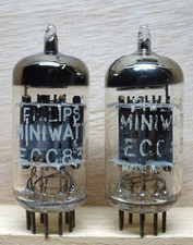 2X: PHILIPS MINIWATT ECC83 | NOS | über 100% ✅ Tubes Röhren ( 12AX7 )