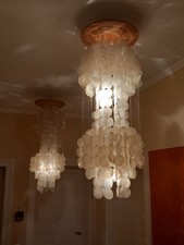 Deckenlampe Muschellampe aus