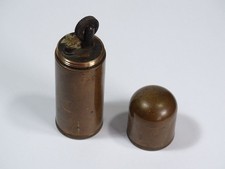 Altes Benzin-Feuerzeug aus Kupfer, Messing WW1 WW2 Lighter