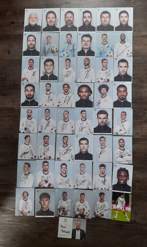 Dfb autogrammkarten satz - autogrammkarten, 2025