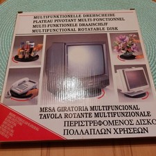 Servierplatte Drehbar Multifunktionelle Drehscheibe Berastbar bis 100 kg unbenut