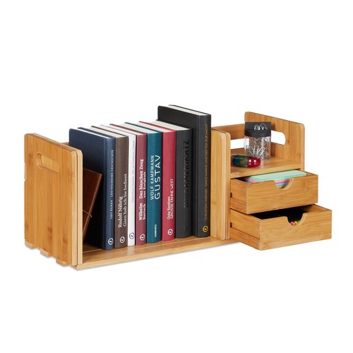 Schreibtisch organizer bambus