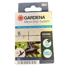GARDENA® Micro-Drip-System 2.0 T-Stück 4,6mm - 3/16" - 10er Pack 13211