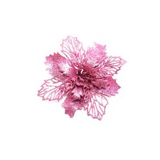 10x Christbaumschmuck Blumen Weihnachtsblumen Aufhänger Anhänger Deko 10cm