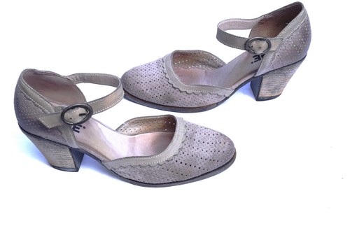Dkode leder sandalen - grau, gr