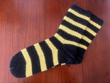 Selbst gestrickte Fußball Fan