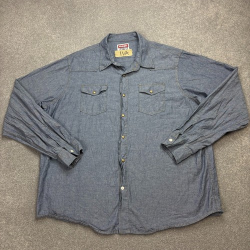 Wrangler jeanshemd erwachsene - wrangler,