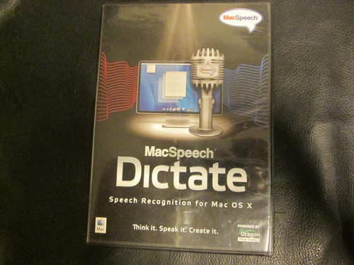 Macspeech dictate dragon - (mac),