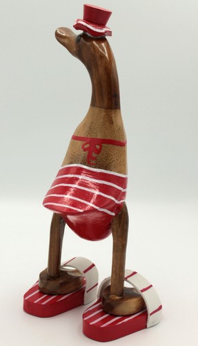 Ente aus holz mit - holz, 25