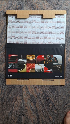 Mercedes benz kalender 1983 - kalender,
