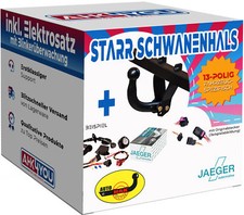 ANHÄNGERKUPPLUNG für Audi A4 Avant B5 96-01 AHK starr + 13-polig E-Satz SPEZ