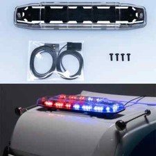 LED Polizeiauto-Kuppelleuchte Für 1/14 Tamiya RC Truck Scania MAN Benz Volvo