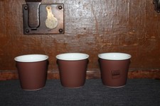 ASA Selection 3 Stück Becher Espresso braun Höhe 6 cm