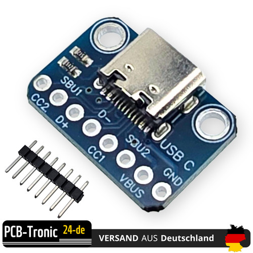 Usb breakout board adapter - c,