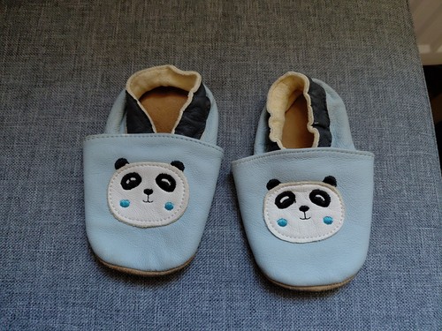 Baby lederschuhe gr - ca., 20